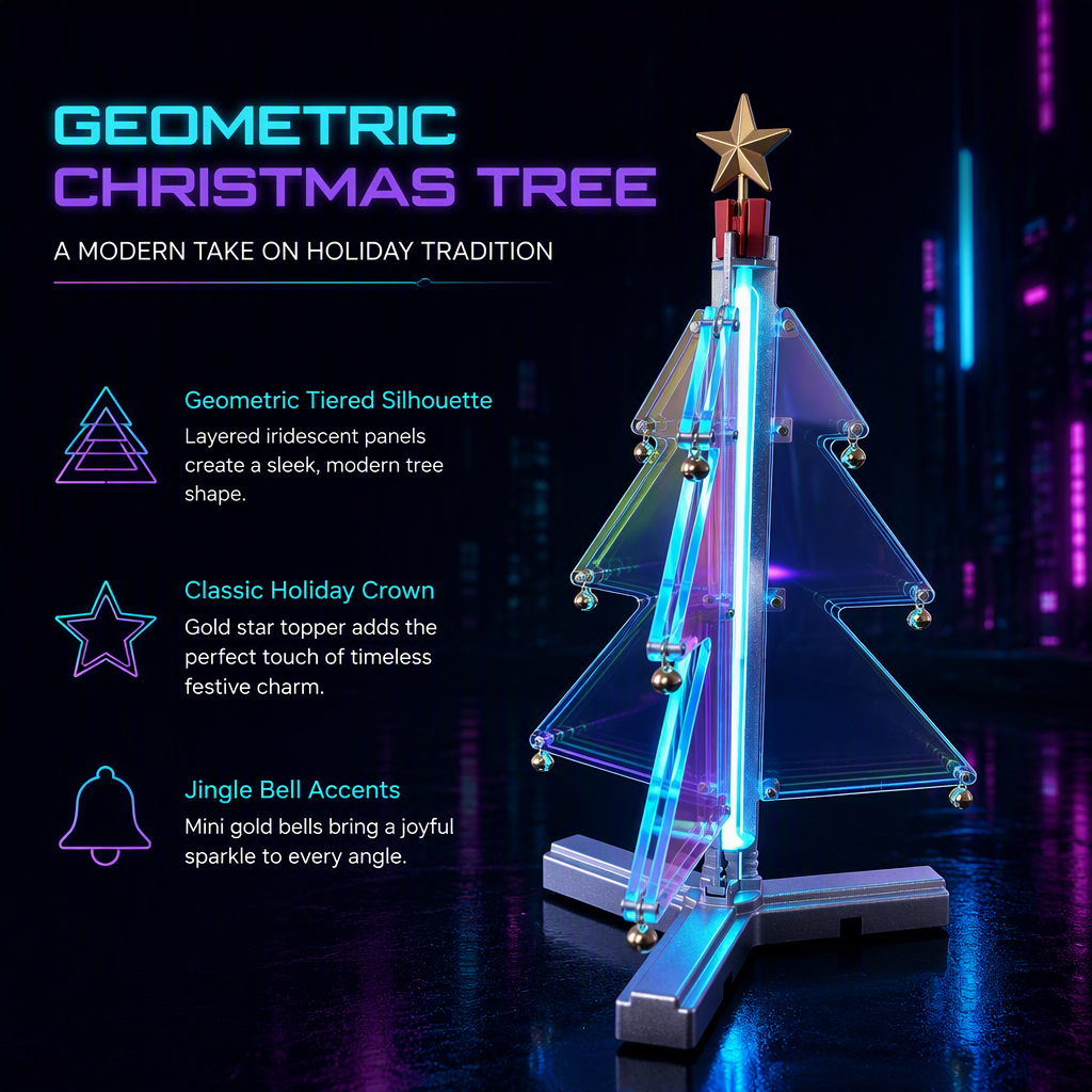 Acrylic glass pine, durable, attractive, and fun to play with. You'll want to buy again and play again, perfect for gifting（第 3 张）