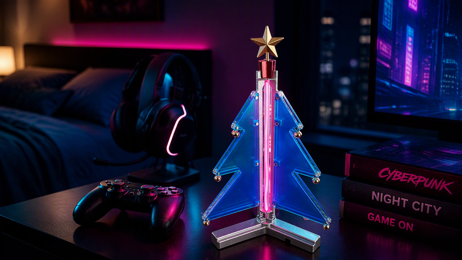 Acrylic Christmas Pine
Bring a different vibe