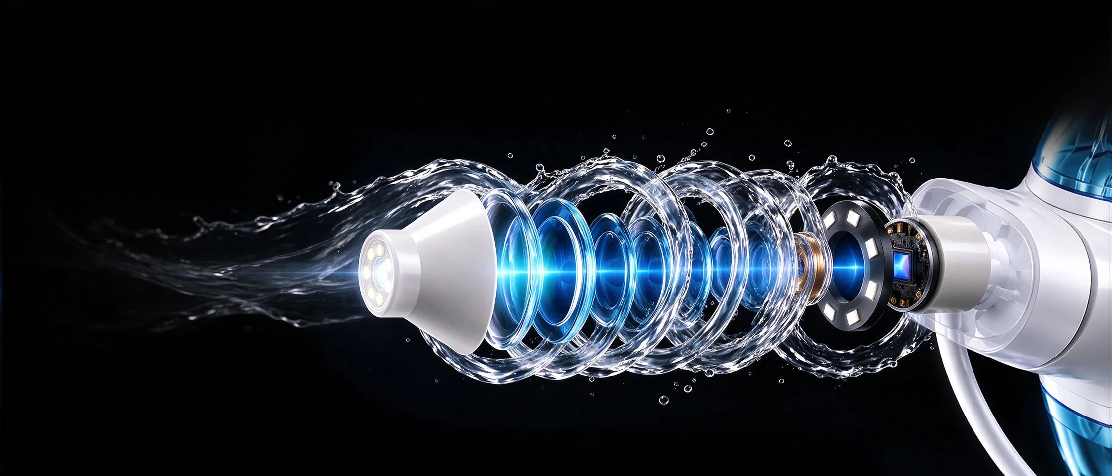 Visual Endoscopic Nozzle